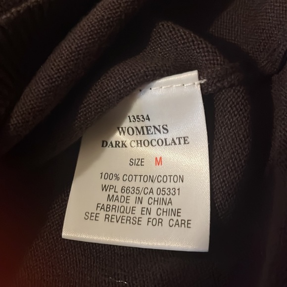 WOOLRICH BROWN SWEATER SIZE MEDIUM - Picture 8 of 8